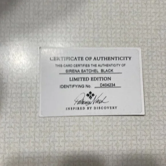 Patricia Nash Black Leather Shoulder Bag - Picture 11 of 16